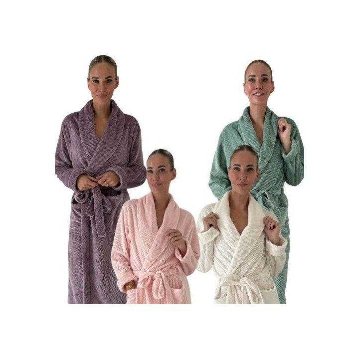 Die schönsten farbenfrohen Damenbademäntel