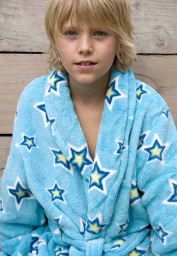 Little Stars / kinder badjas - S (5-6 jaar) - Print | Gr. S (5-6 jaar)