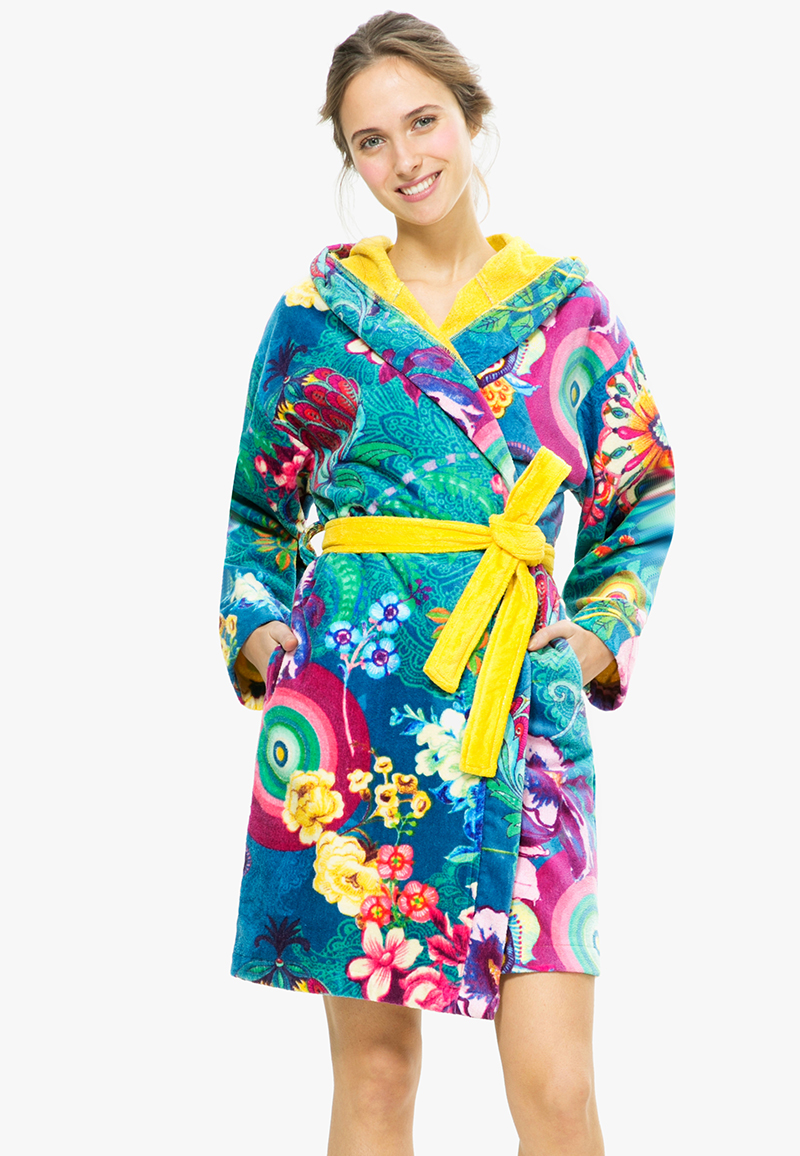 Bloemen badjas Desiqual-s - Print | Gr. s