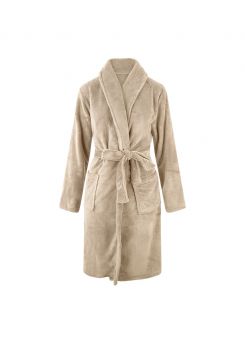 Kinderbademantel Sand Fleece