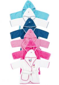 Babybadjas Lief! - 100% badstof katoen - div kleuren
