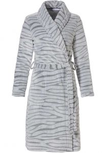 Pastunette Tierprint Fleece Damenbademantel