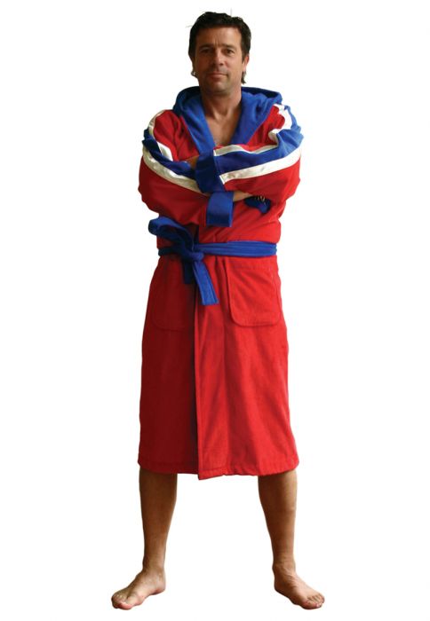 Bademantel rot herren Clearance