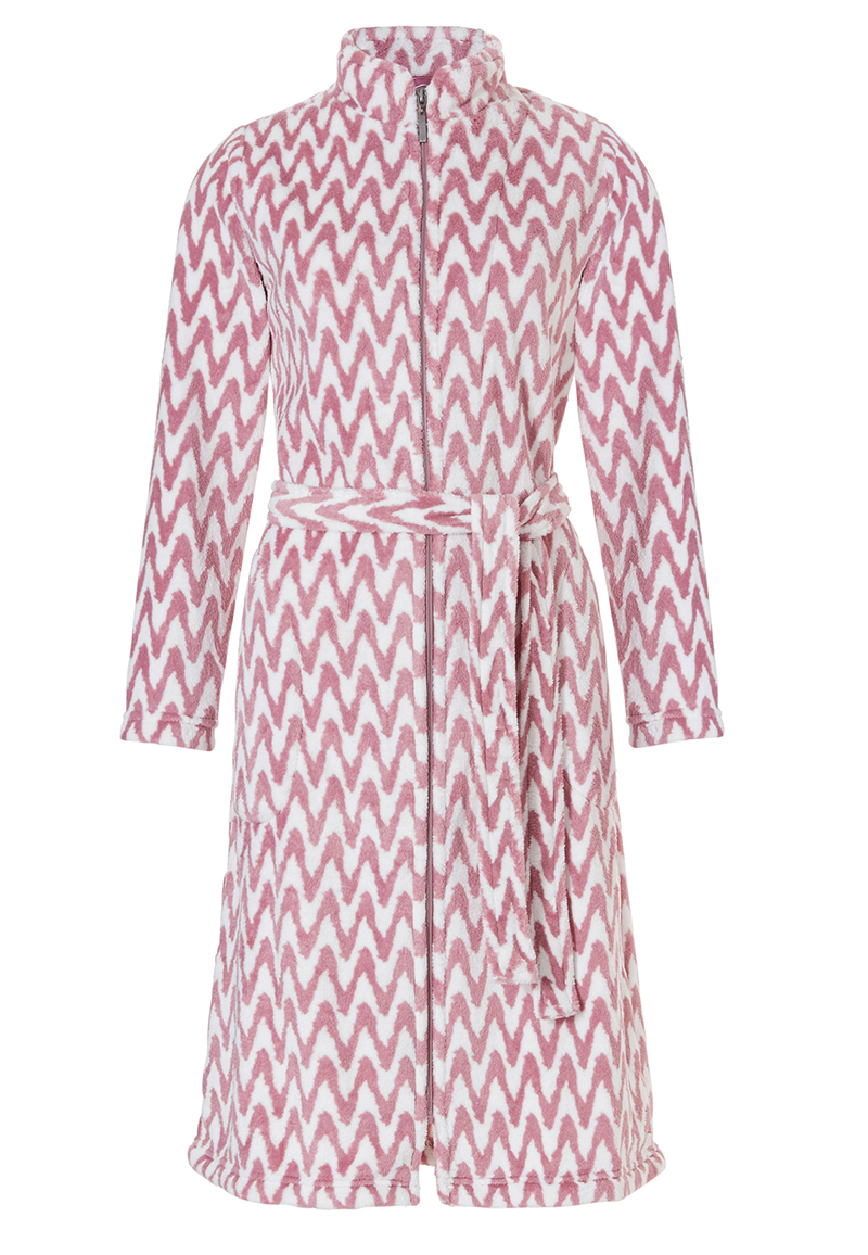 Pastunette RIts badjas lang model-s - Roze | Gr. s